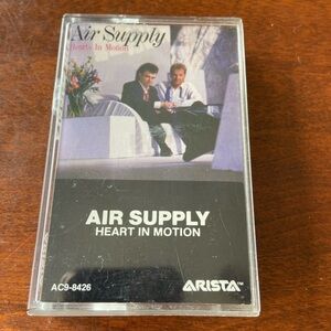 Vintage Air Supply Heart In Motion Cassette Tape 1986